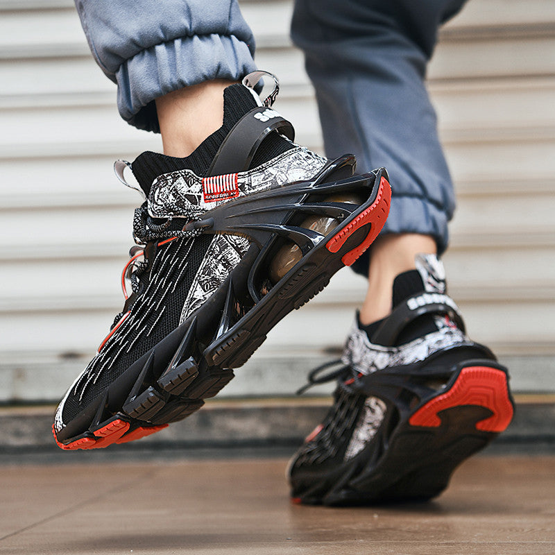 Men's Soft Bottom Lightweight National Fashion Running Casual Shoes