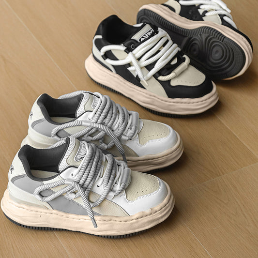 Men's Height Increasing Insole Air Force Foam Sneakers