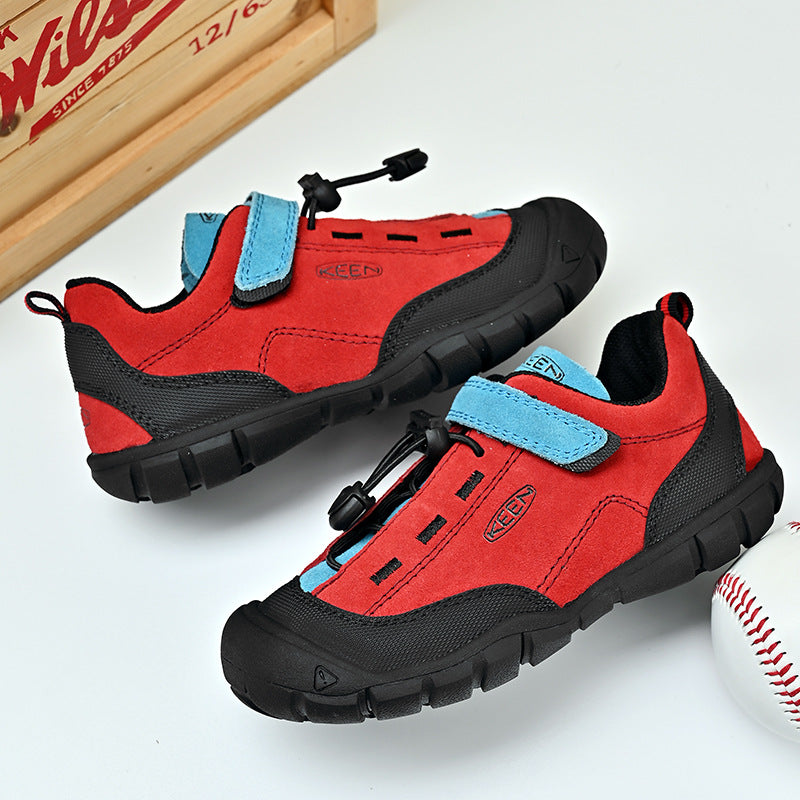 Children's Charming Cohen Outdoor Waterproof Hiking Kid's Sneakers