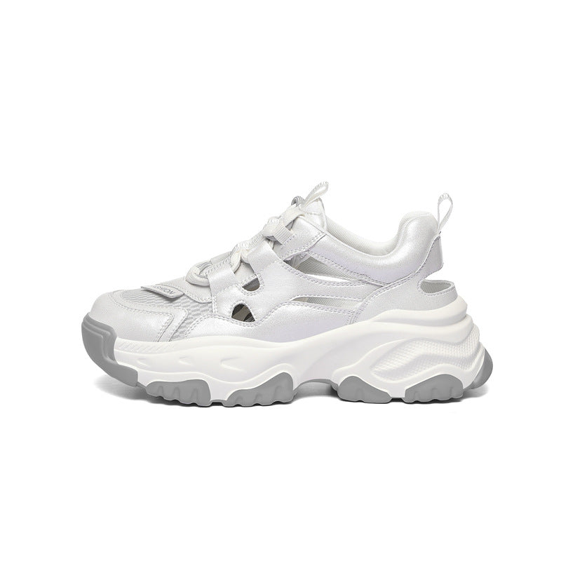 Women's Height Increasing Insole Dad Mesh Breathable Sneakers