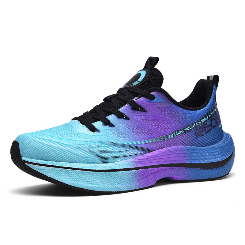 Men's Large Lightweight Shock Absorption Rebound Running Sneakers