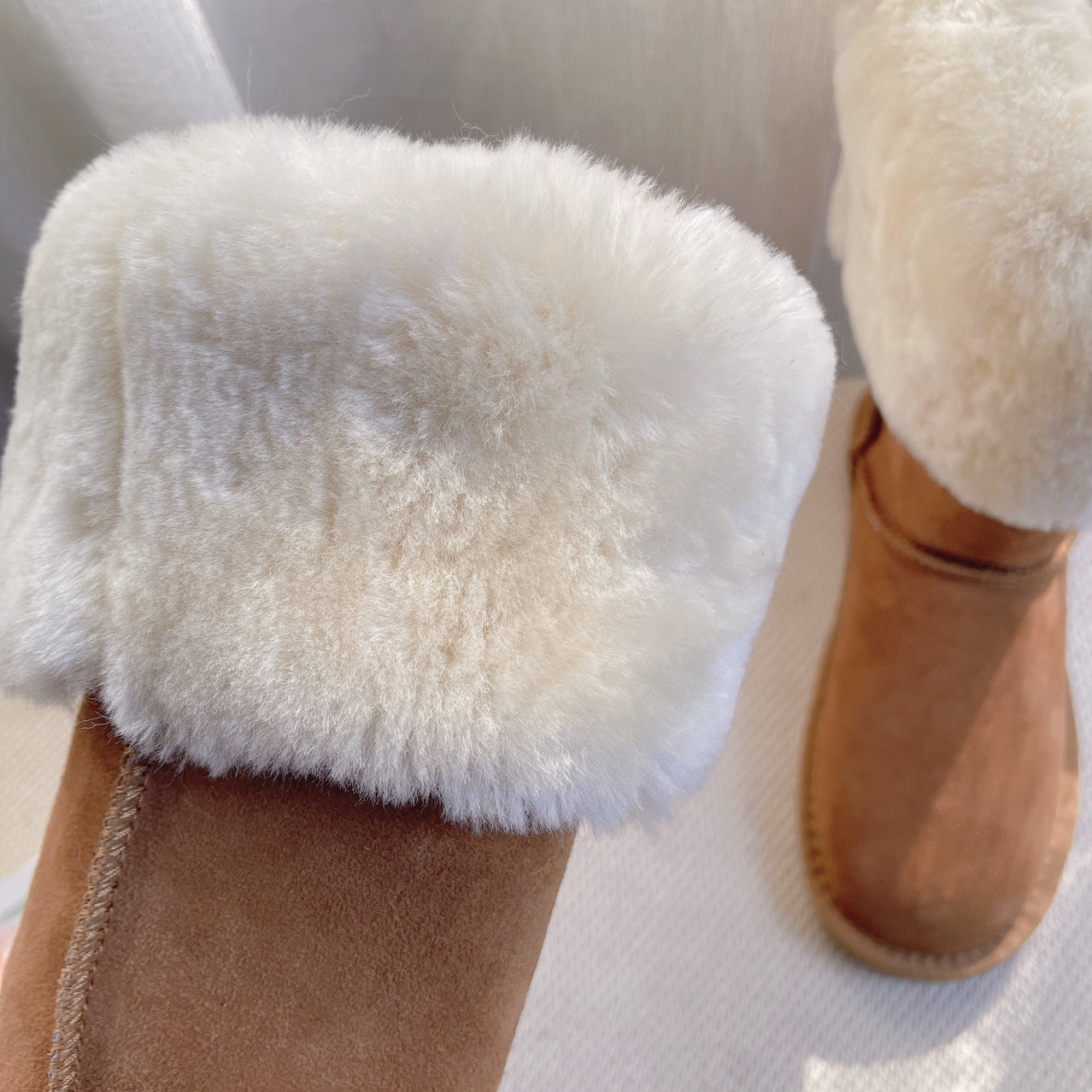Women's Miss Fur Winter Veet Padded Slimming Snow Boots