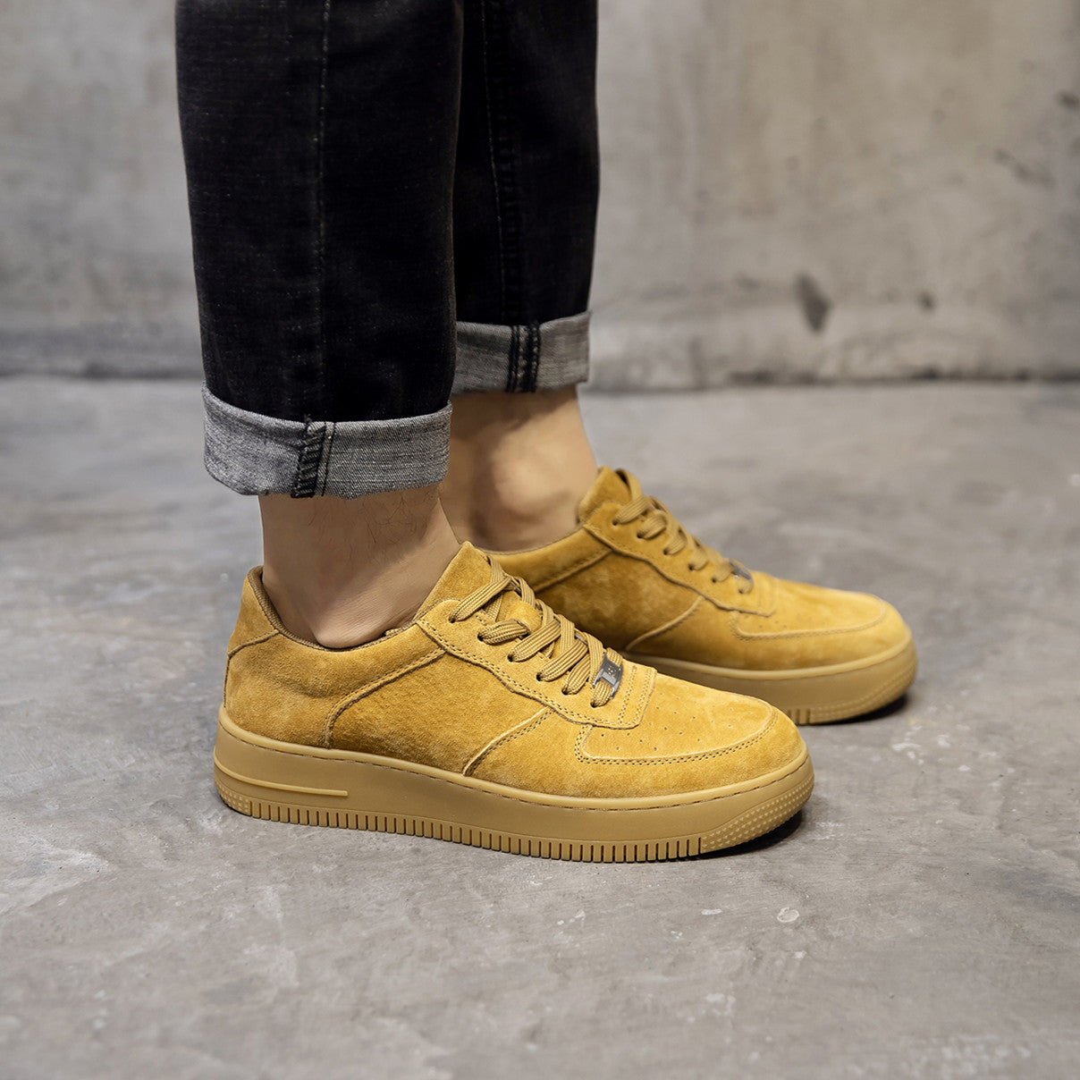 Men's Suede Skate Sports Fashion Trendy Air Sneakers