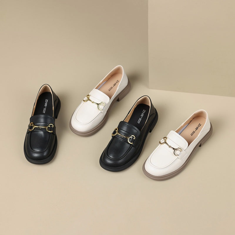 Women's British Style Slip-on Pumps Korean Loafers