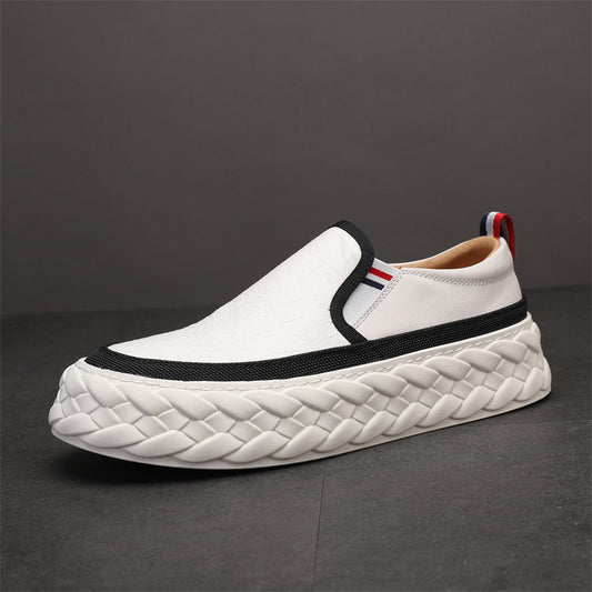 Men's Comfortable Breathable Platform Height Increasing Versatile Sneakers
