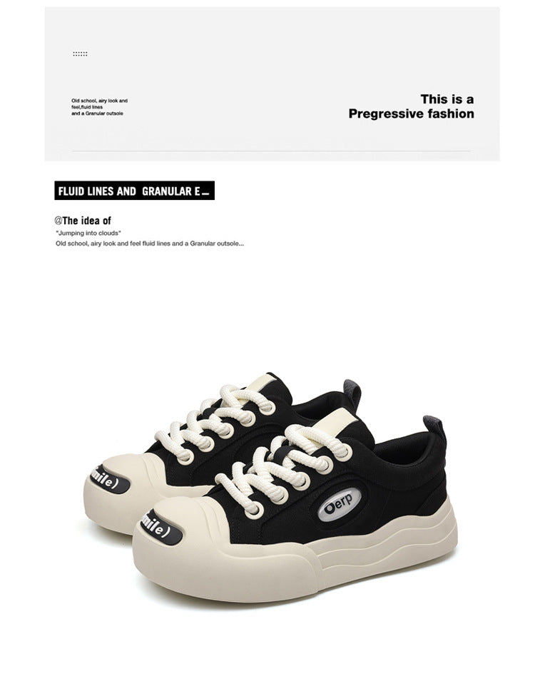 Women's & Men's Spring Design Big Toe Board Platform Casual Shoes