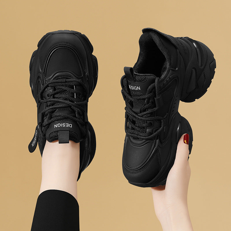 Women's Up For Dad Thick Bottom Height Increasing Insole Sneakers