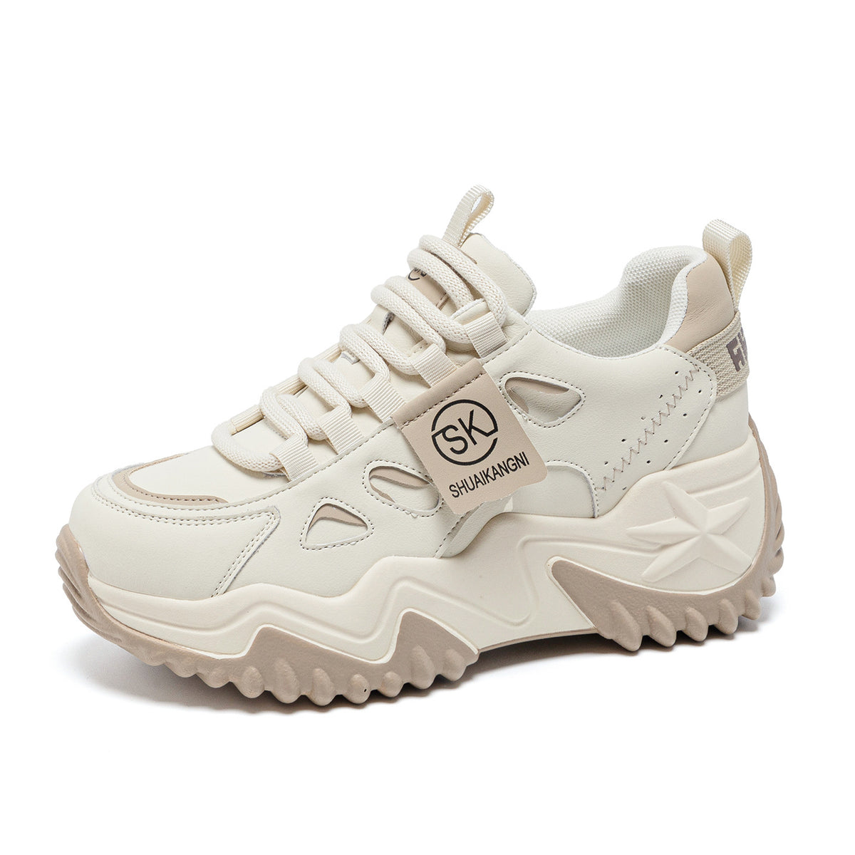 Women's Platform Veet Warm Cotton Height Increasing Insole Korean Women's Casual Shoes