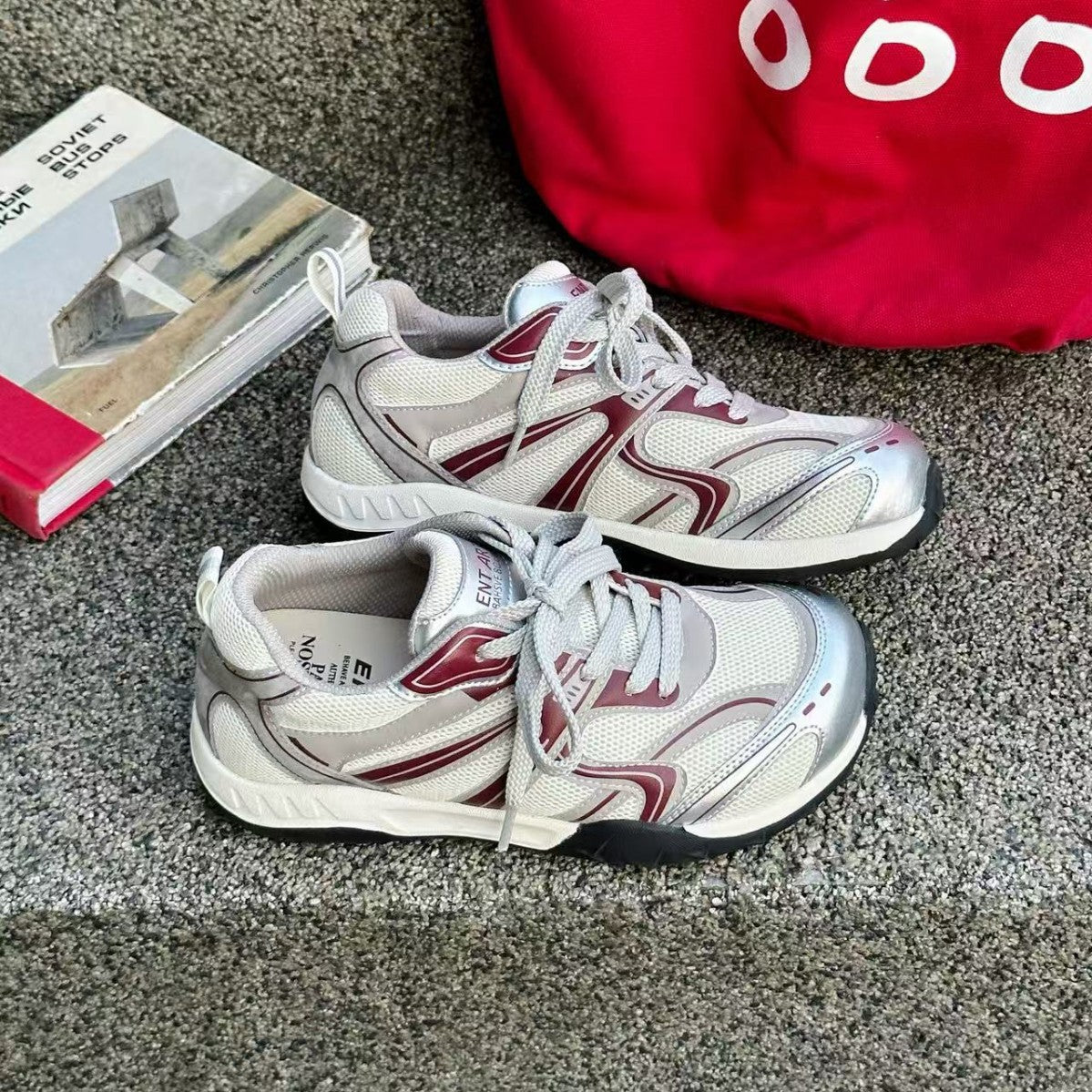 Women's Autumn German Training Soft Bottom Wild Comfortable Lace Sneakers