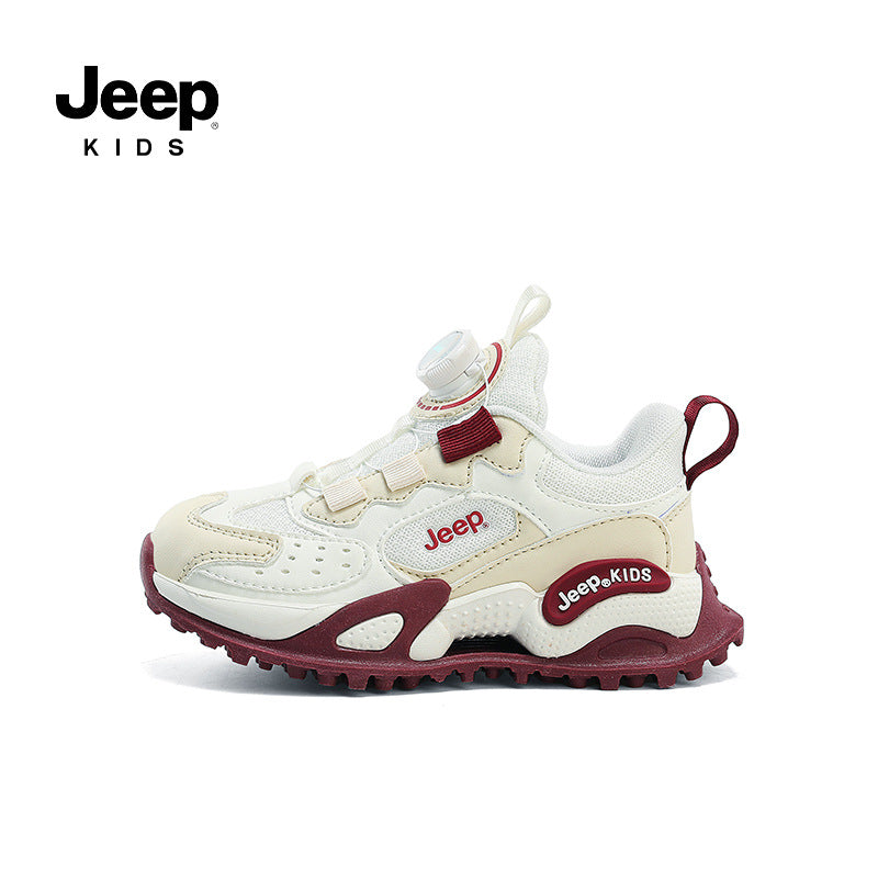 Children's Climbing Mesh Breathable Boys Running Shock Kid's Sneakers