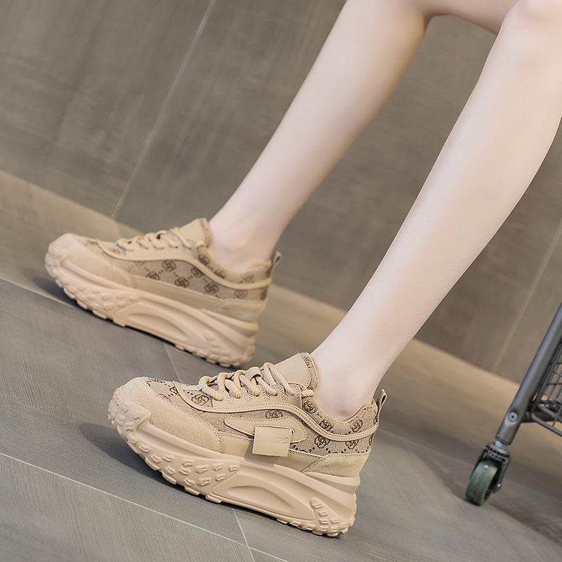 Insole Dad Female Classic Style Spring Show Feet Small Lightweight Women's Casual Shoes