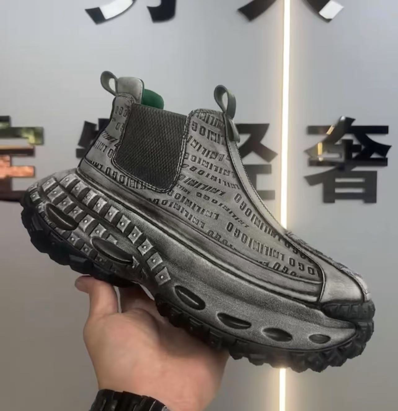 Men's Daddy Autumn Thick Bottom Fashion Height Casual Shoes