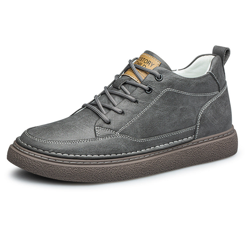 Men's Spring Winter Sports Green Black Fashion Sneakers