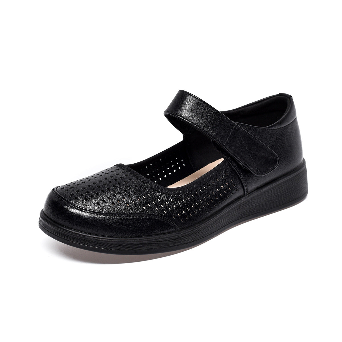 Women's Low-cut Pumps Flat With Hole Comfortable Casual Shoes