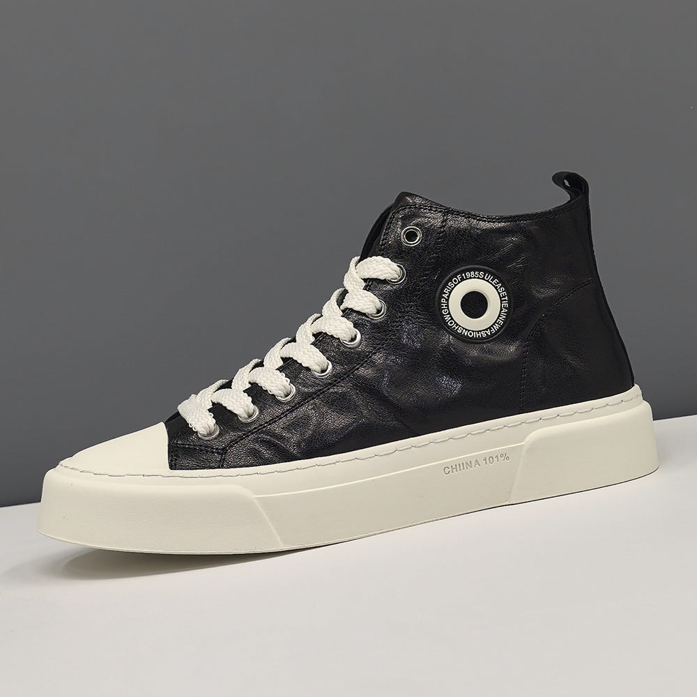 Men's Genuine Board Trendy Biscuit Shape Affordable Casual Shoes