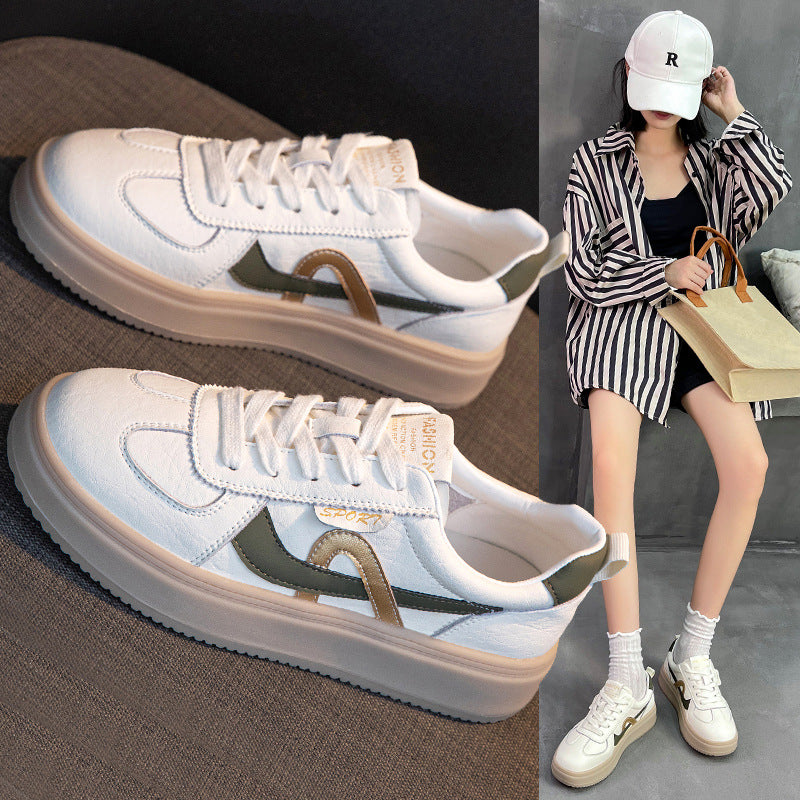 Women's Spring Breathable German Training Thick Bottom Women's Casual Shoes
