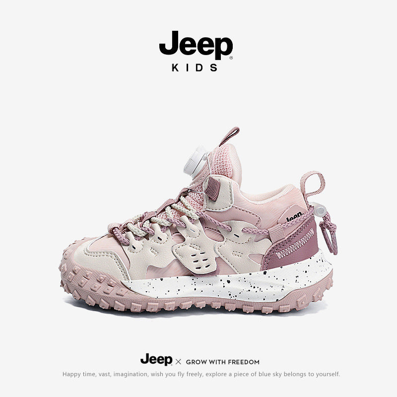 Children's Cotton In Black Winter Plus Veet Kid's Sneakers