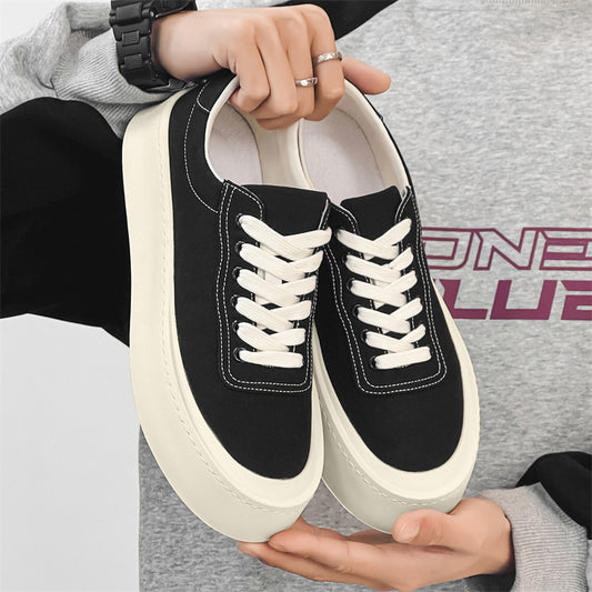 Men's Skate Height Increasing Fashion Exercise Soft Sneakers