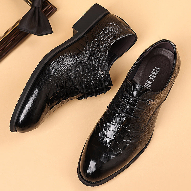 Men's First Layer Pure Cattlehide Inner Genuine Cowhide Soft Men's Casual Leather Shoes