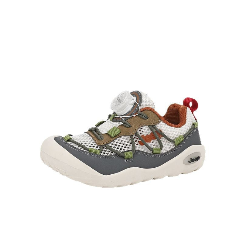 Children's Jeep Boy Breathable Summer Soft Bottom Kid's Sneakers