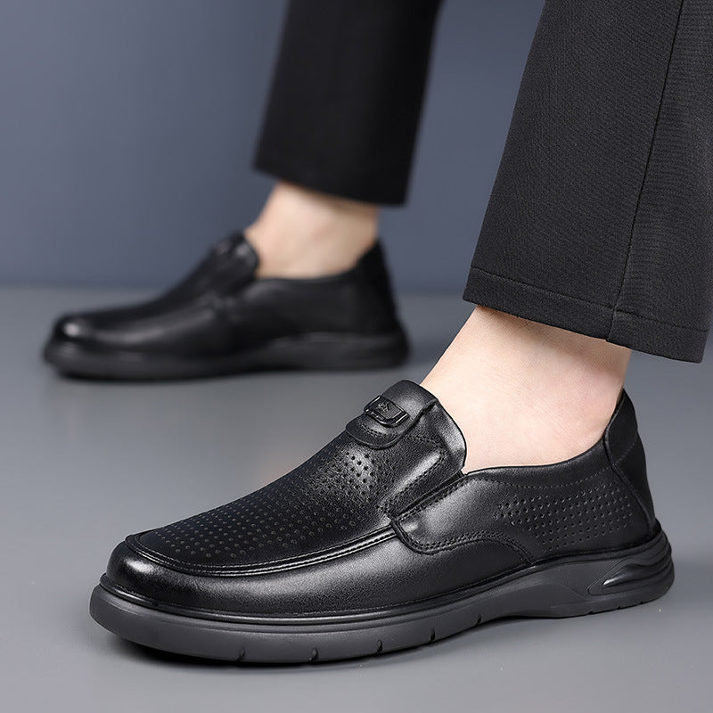 Men's Soft Bottom Comfortable Breathable Formal Suit Casual Shoes