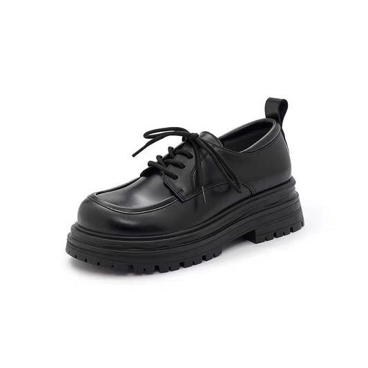 Women's Linen Spring Authentic British Style Muffin Loafers