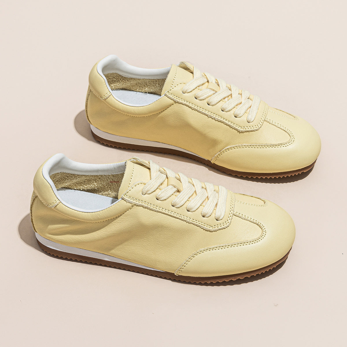 Women's Summer First Layer Cowhide Platform Elevator Women's Casual Shoes