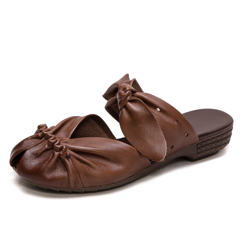 Women's Breathable Soft Bottom Surface Flat For Sandals