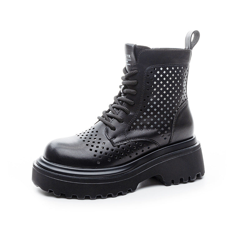 Women's Martin Summer Punching Short Worker British Boots