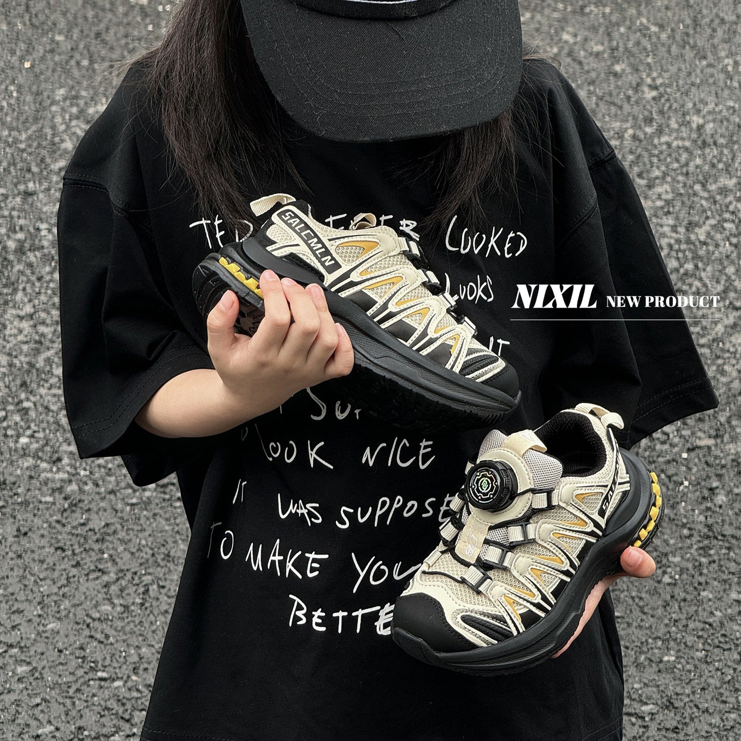 Children's Rotating Buckle Autumn Fashion Color Boys Kid's Sneakers