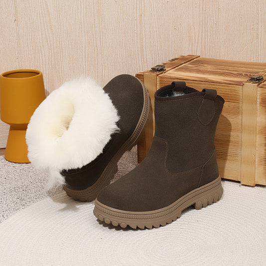 Men's Minus Big Cotton Winter Northeast Extra Snow Boots