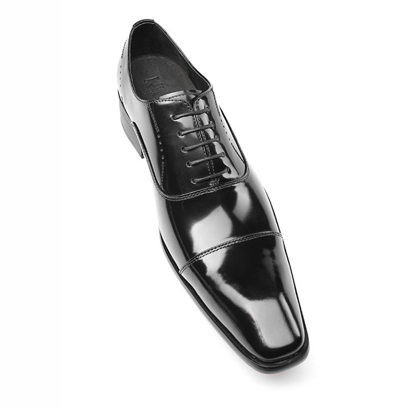 Men's Business Formal Wear Three Joint Italian Leather Shoes