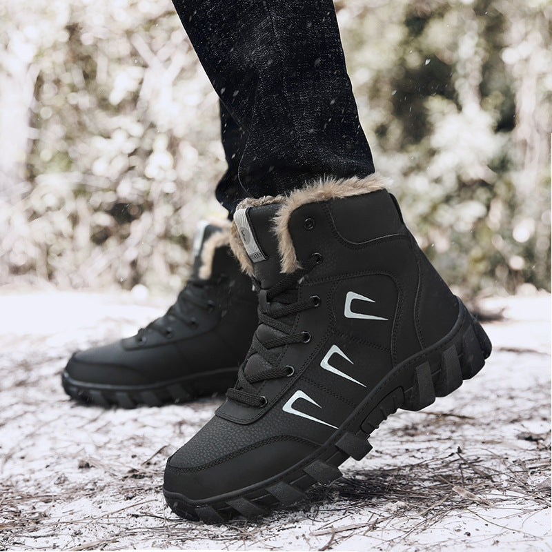 Men's Winter Martin Plus Veet Thick Cotton Boots