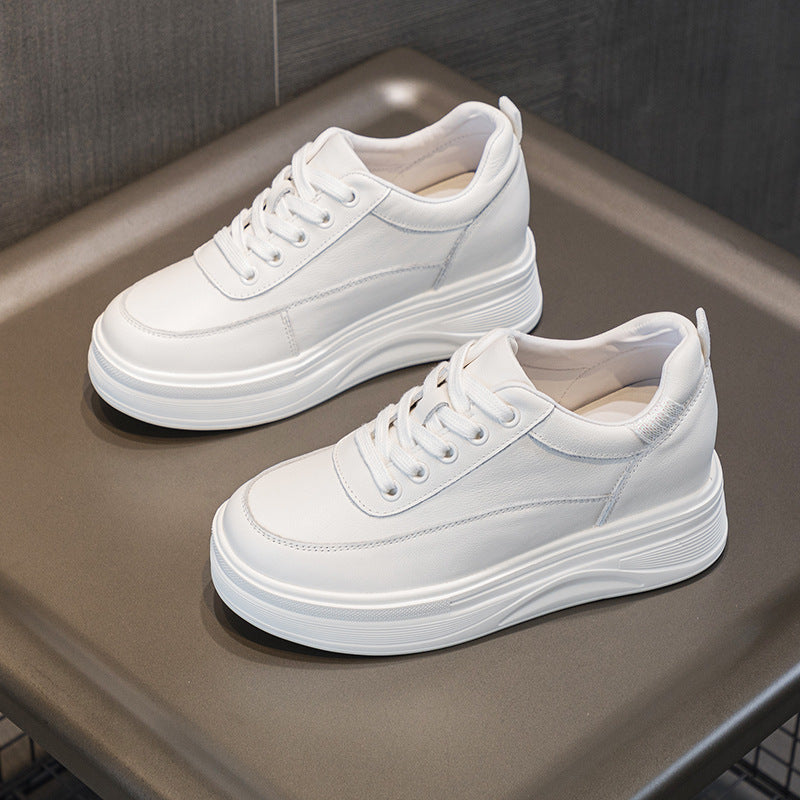Women's Platform Height Increasing Insole Summer Mesh Men's Shoes