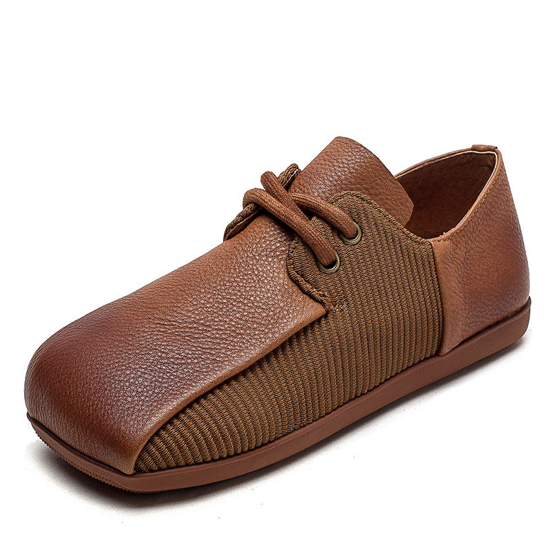 Women's Shu Retro Front Four Pumps Mori Style Casual Shoes