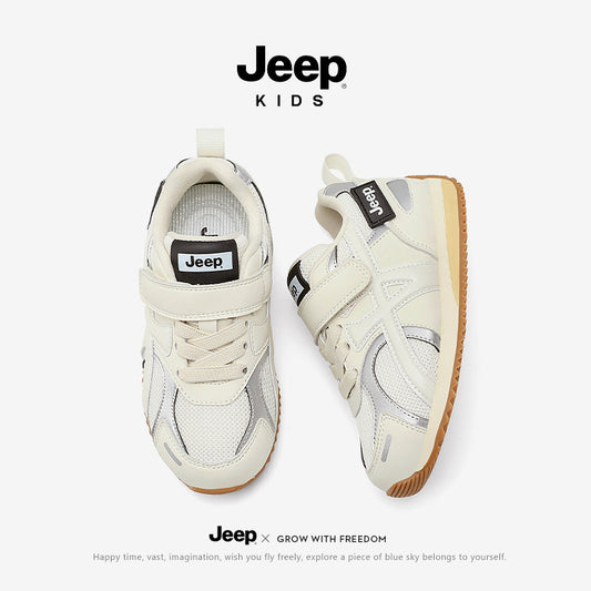 Women's & Children's Spring Moral Training White Kid's Sneakers