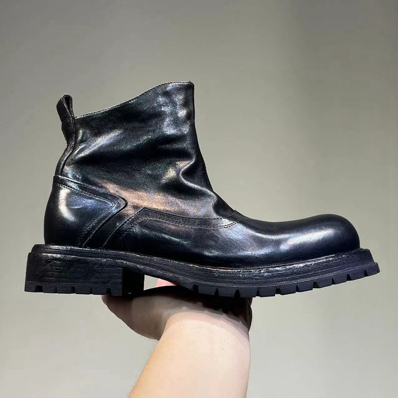 Men's Horse Washed Worn Sole Martin Live Boots
