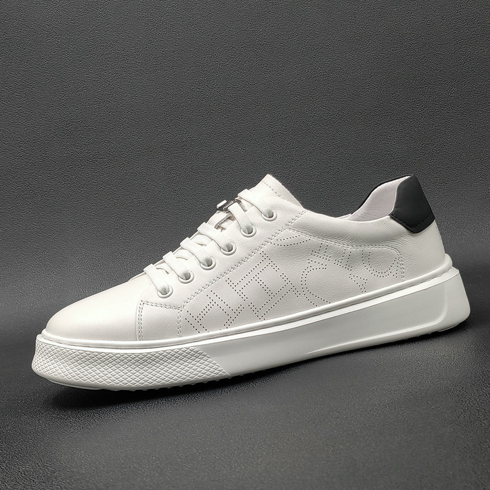 Men's First Layer Fashionable Genuine Sports Breathable Sneakers