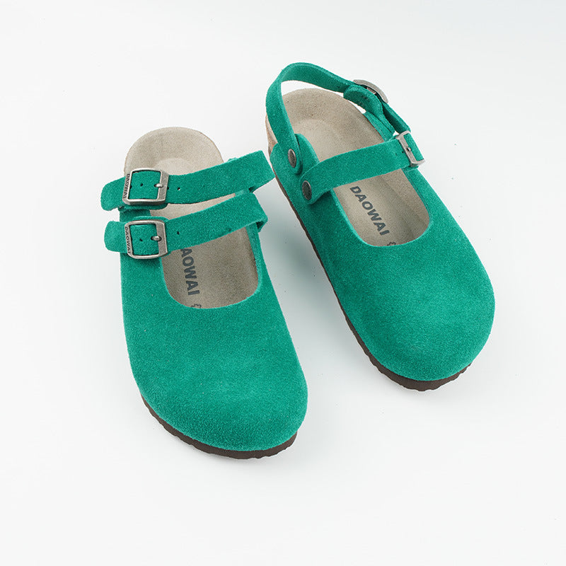 Women's Summer Mary Jane Comfortable Walking Two-way Women's Shoes