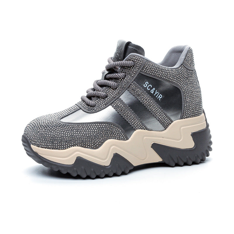 Women's Dad Winter Versatile Thick Bottom Small Classic Women's Casual Shoes