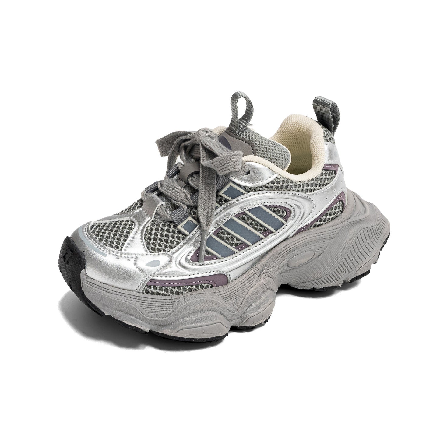 Dad Cyclotron Racing Boys Breathable Double Kid's Sneakers