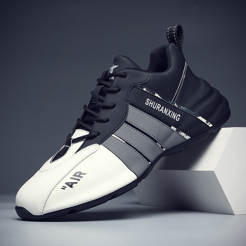 Men's Summer Dad Height Increasing Comfortable Cowhide Soft Men's Casual Shoes