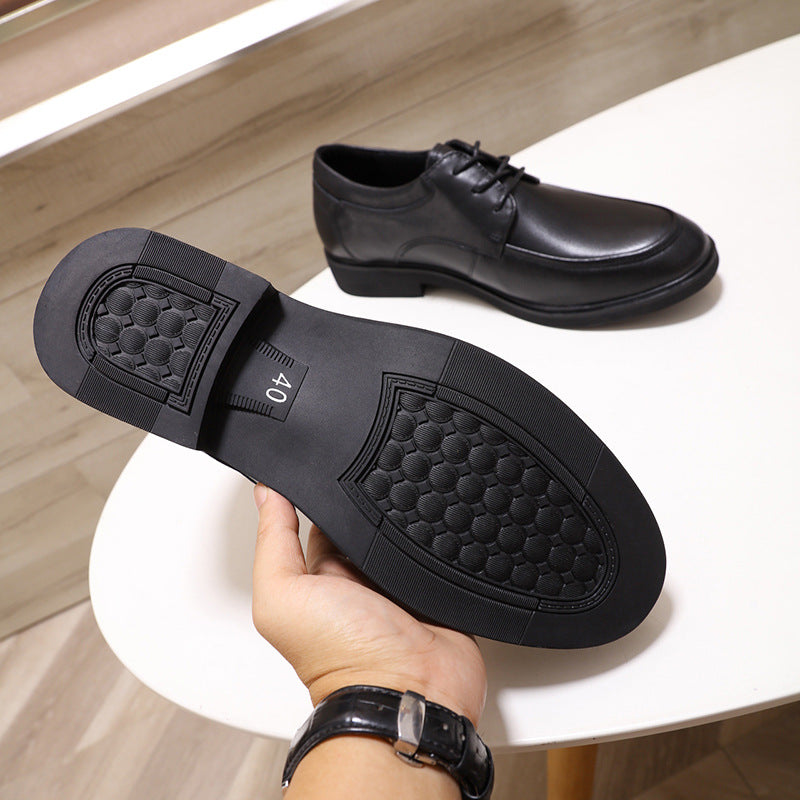 Men's Plus Size Business Formal Wedding Soft Leather Shoes