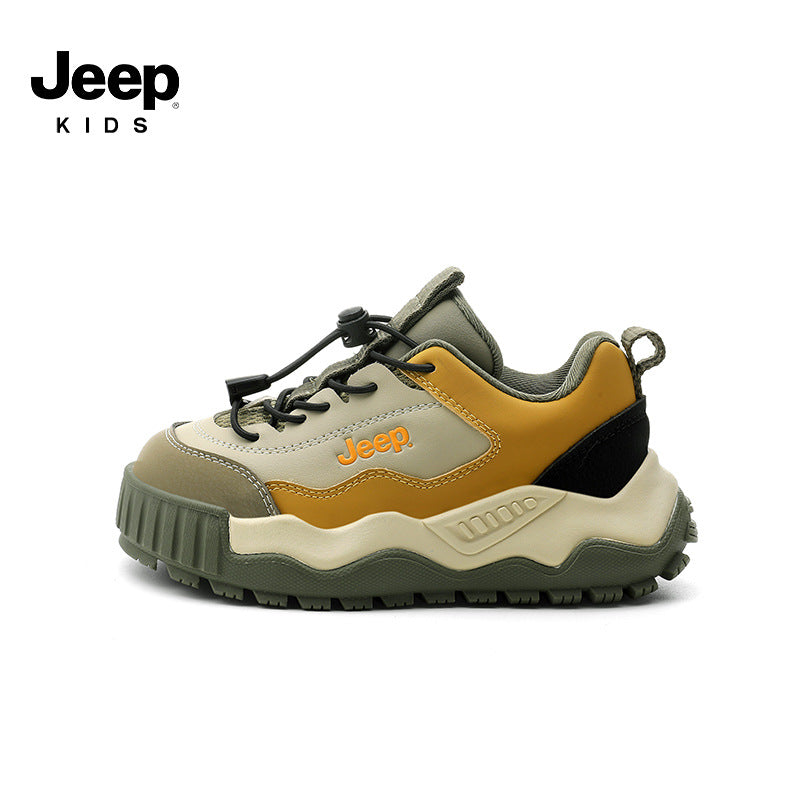 Children's Soft Bottom Dad Medium Big Breathable Kid's Sneakers