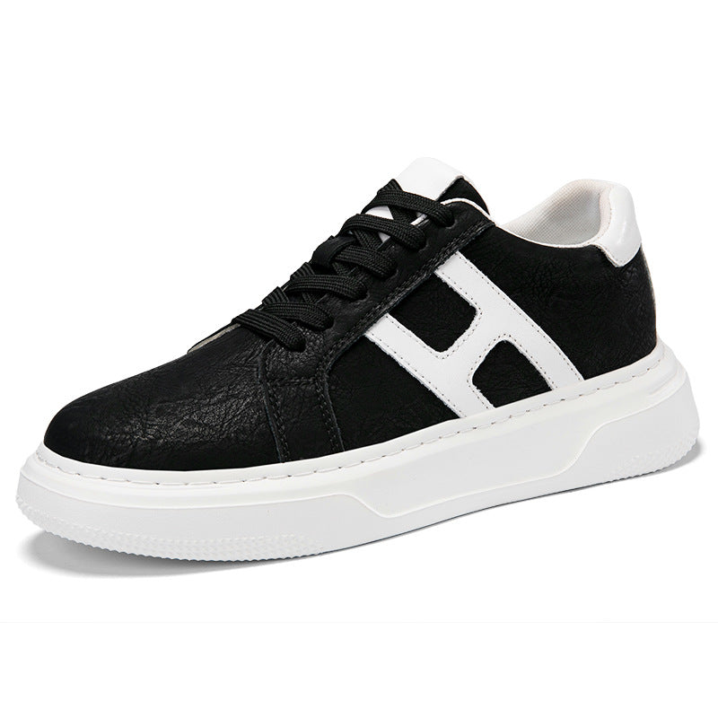 Men's Autumn Invisible Height Increasing Insole Breathable Men's Board Shoes