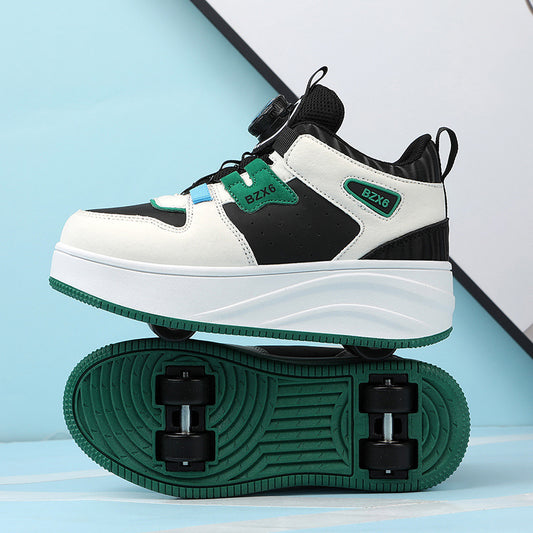 Children's Boys Elementary School Running Middle Big Sneakers