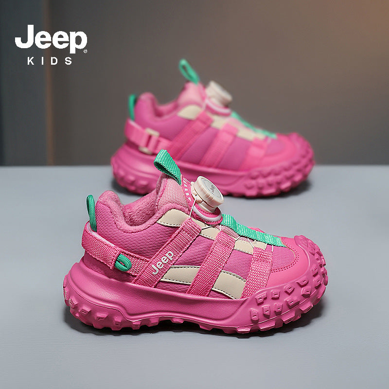 Innovative Winter Fleece-lined Warm Keeping Boy's Kid's Sneakers