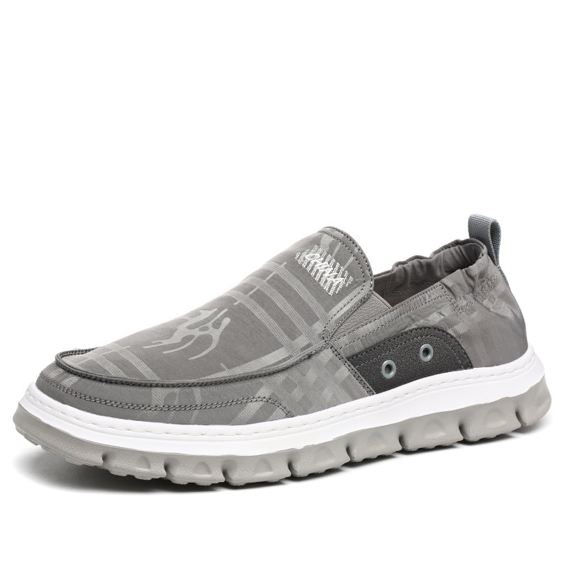 Men's Summer Breathable Ice Silk Soft Bottom Light Loafers