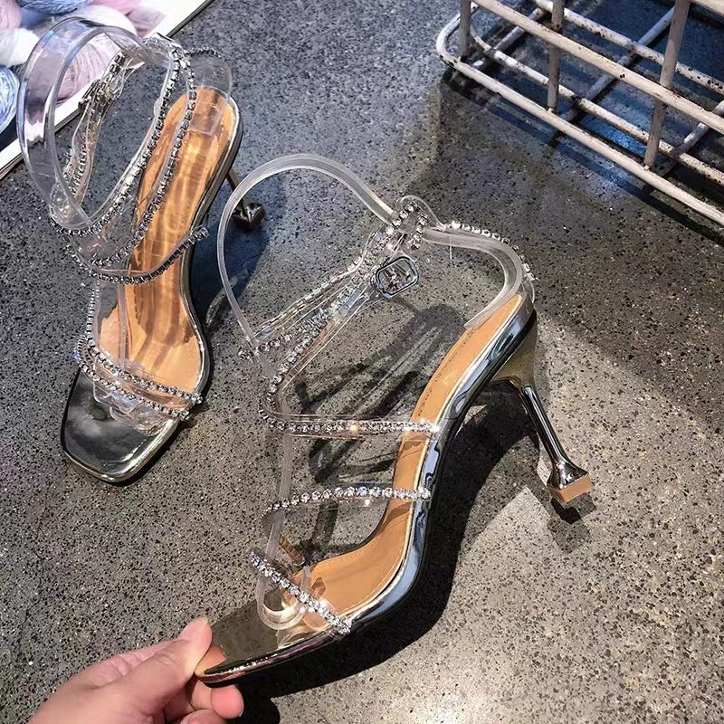 Women's Strap Roman With Summer Square Toe Women's Shoes