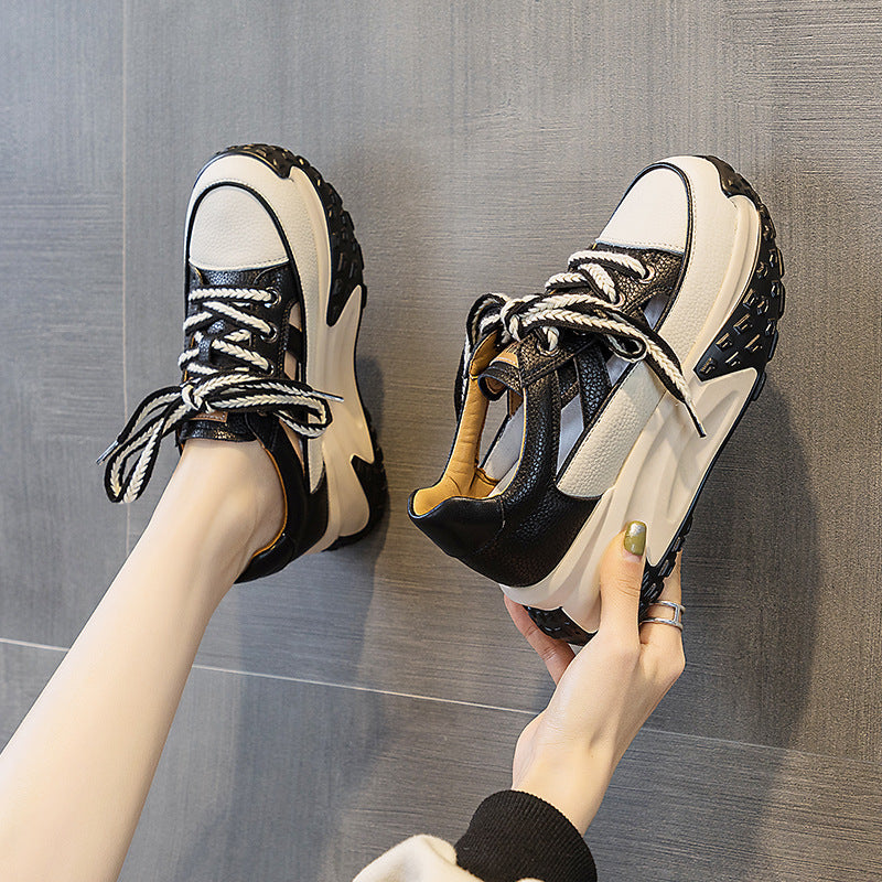 Women's Height Increasing Insole Dad Small Sports Women's Shoes